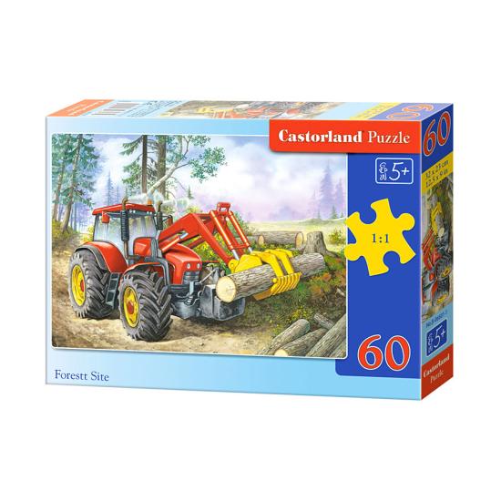Castorland Bagger im Wald Puzzle 60 Teile