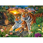Castorland Tigerfamilie Puzzle 2000 Teile