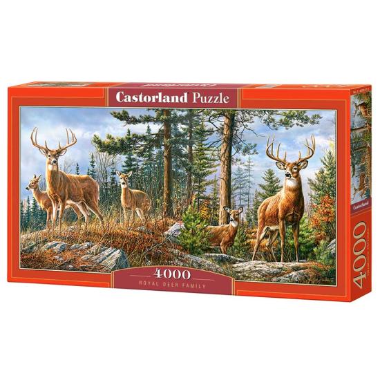 Castorland Royal Deer Family Puzzle 4000 Teile