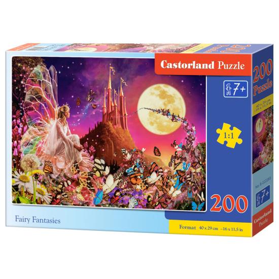 Castorland Fairy Fantasies Puzzle mit 200 Teilen