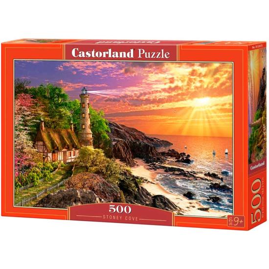 Castorland Leuchtturm auf der Klippe Puzzle 500 Teile