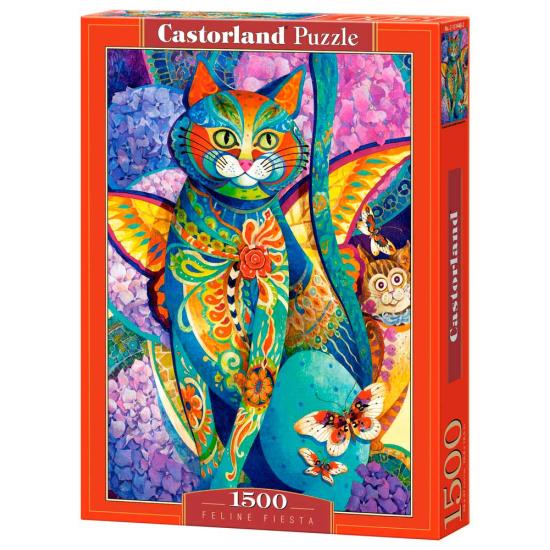 Castorland Feline Party Puzzle 1500 Teile