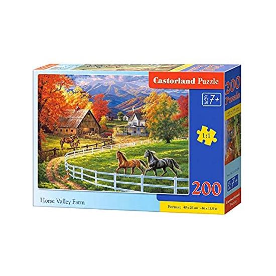 Castorland Horse Valley Farm Puzzle 200 Teile