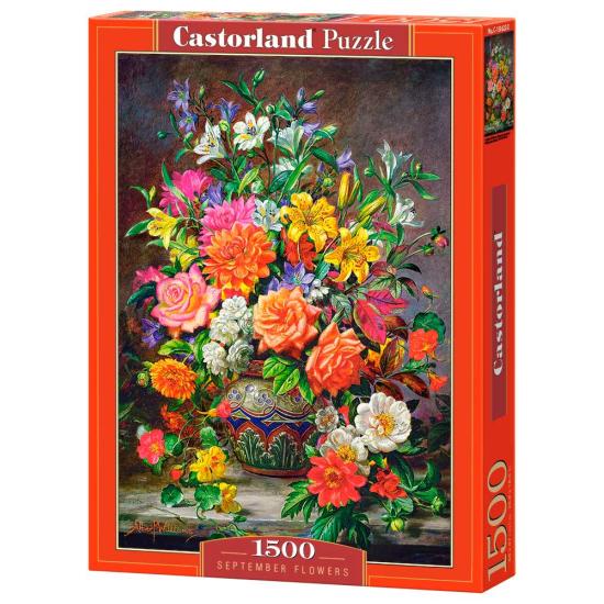 Castorland September Flowers Puzzle 1500 Teile