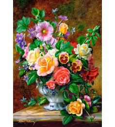 Castorland Puzzle Blumen in einer Vase 500 Teile