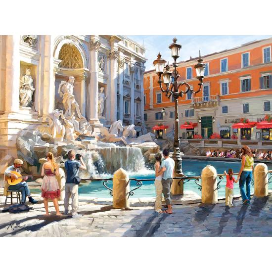 Castorland Trevi-Brunnen-Puzzle 3000 Teile