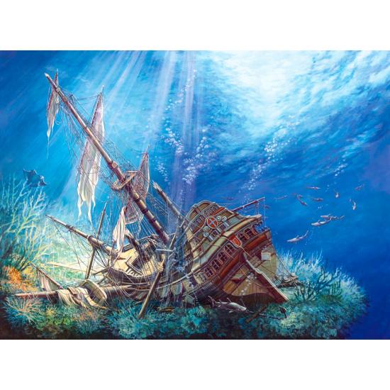 Castorland Versunkene Galeone Puzzle 2000 Teile