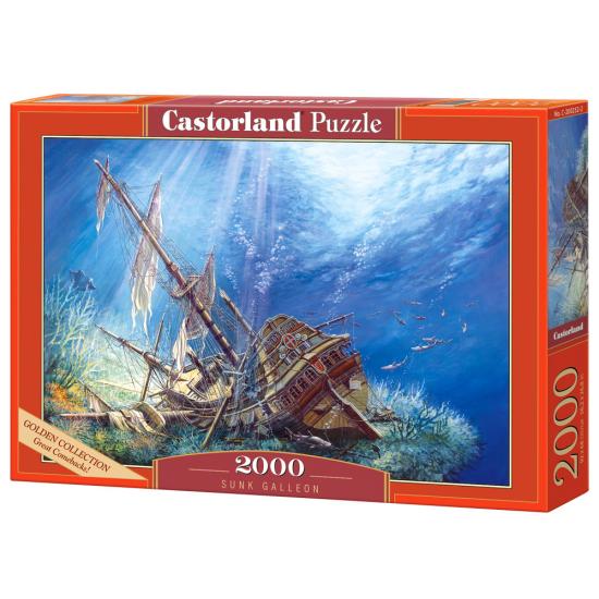 Castorland Versunkene Galeone Puzzle 2000 Teile