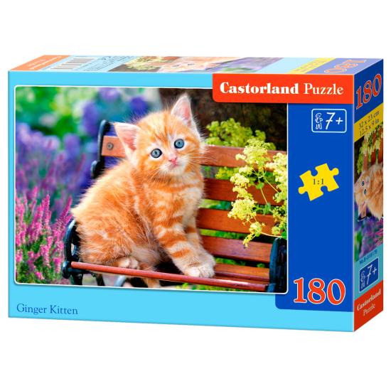 Castorland Blondes Kätzchen Puzzle 180 Teile