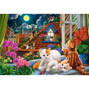 Castorland Kätzchen auf dem Dach Puzzle 1500 Teile