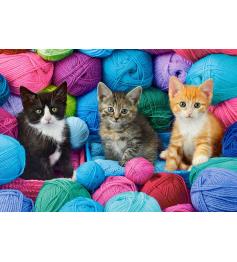 Castorland Kittens in Yarn Shop Puzzle 1000 Teile