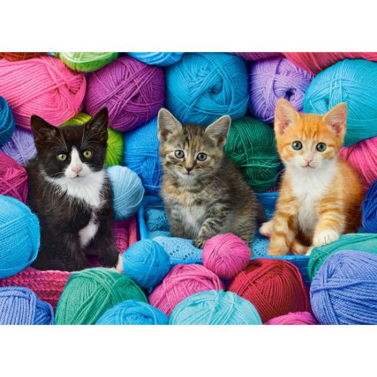 Castorland Kittens in Yarn Shop Puzzle 300 Teile