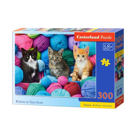 Castorland Kittens in Yarn Shop Puzzle 300 Teile