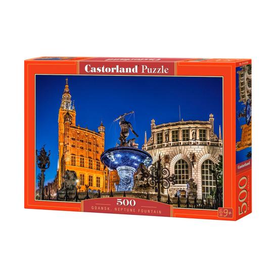 Castorland Danzig Puzzle, Neptunbrunnen 500 Teile