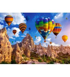 Castorland Puzzle Bunte Luftballons, Kappadokien 2000 Teile