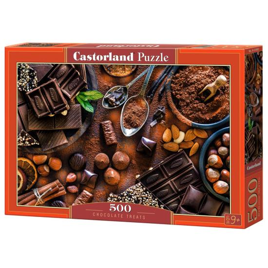 Castorland Schokoladen-Bonbons-Puzzle 500 Teile Castorland Schokoladen-Bonbons-Puzzle 500 Teile