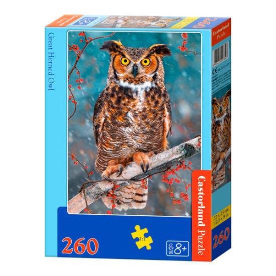 Castorland Virginia-Uhu-Puzzle 260 Teile