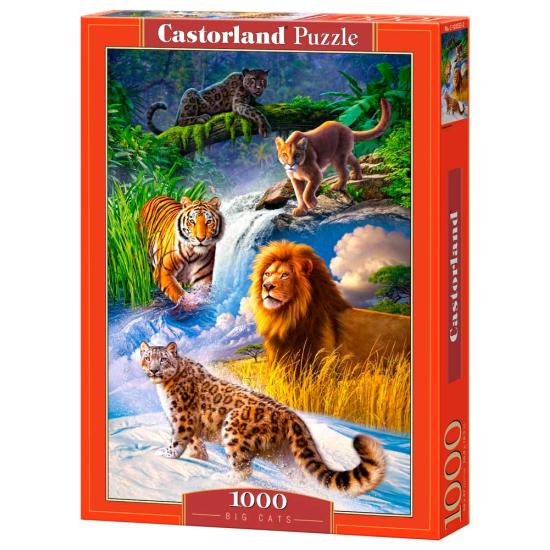 Castorland Big Cats Puzzle 1000 Teile