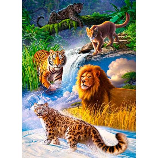 Castorland Big Cats Puzzle 260 Teile