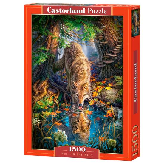 Castorland Wolf in der Natur Puzzle 1500 Teile
