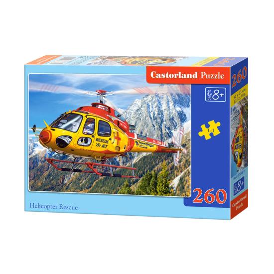 Castorland Tiger Rettungshubschrauber-Puzzle 260 Teile