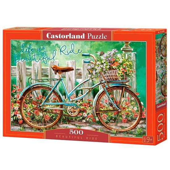 Castorland Schöne Fahrradtour Puzzle 500 Teile