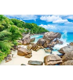 Puzzle Castorland Insel La Digue, Seychellen 500 Teile