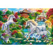 Castorland Einhorngarten-Puzzle mit 1500 Teilen