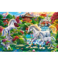 Castorland Einhorngarten-Puzzle mit 1500 Teilen