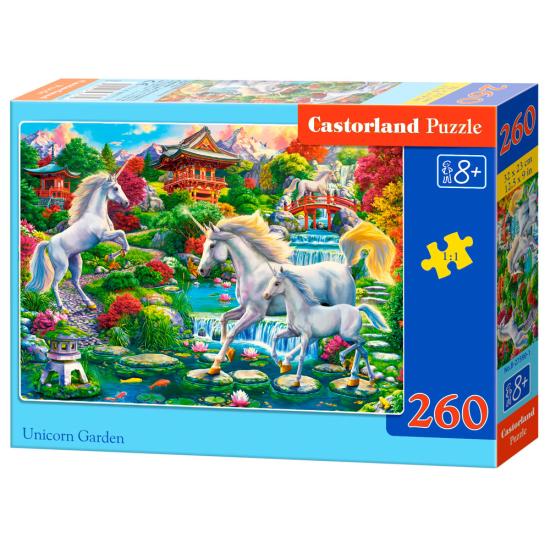 Castorland Einhorngarten-Puzzle 260 Teile