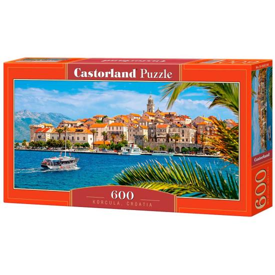 Castorland Korcula, Kroatien 600-teiliges Puzzle