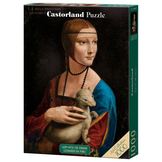 Puzzle Castorland Dame Mit Dem Hermelin 1000 Teile
