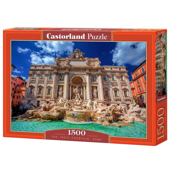 Puzzle Castorland Der Trevi-Brunnen, Rom 1500 Teile