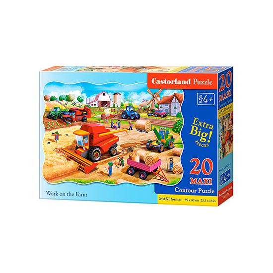 Castorland Der Bauernhof Puzzle MAXI XXL 20 Teile
