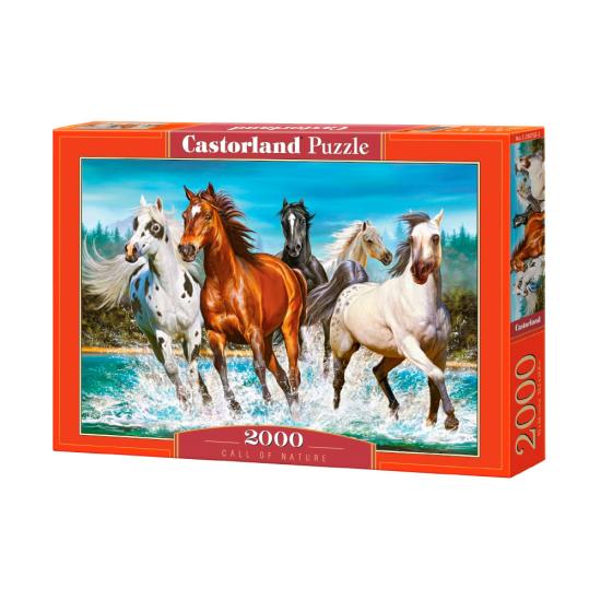 Castorland Puzzle Der Ruf der Wildnis 2000 Teile