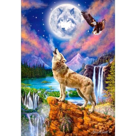Castorland Puzzle Die Nacht des Wolfes 1500 Teile