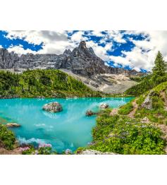 Puzzle Castorland Sorapis-See, Alpen, Italien 2000 Teile
