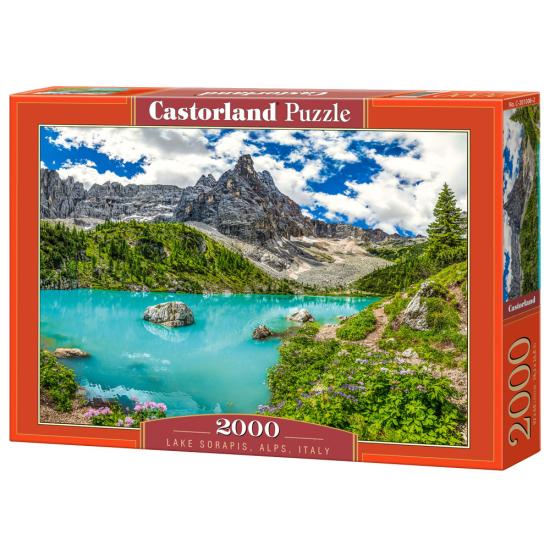 Puzzle Castorland Sorapis-See, Alpen, Italien 2000 Teile