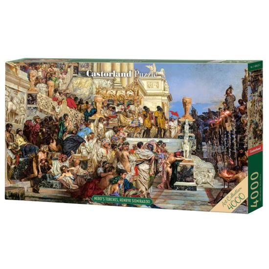 Puzzle Castorland Neros Fackeln 4000 Teilen