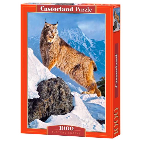 Castorland Luchs im Berg Puzzle 1000 Teile