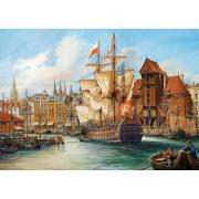 Castorland Puzzle „Ankunft am alten Hafen“ 1000 Teile