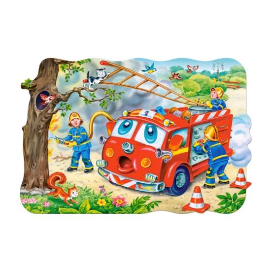 Castorland Puzzle Die Feuerwehrleute MAXI XXL mit 20 Teilen