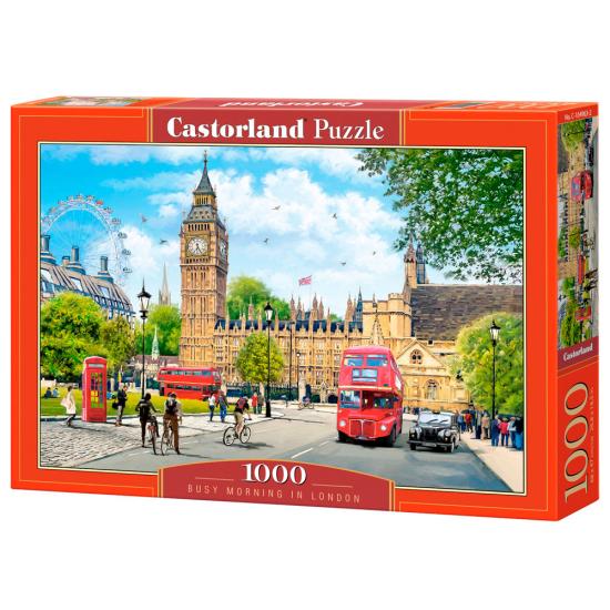 Castorland Puzzle Busy Morning in London 1000 Teile