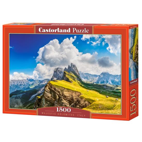 Puzzle Castorland Majestätische Dolomiten, Italien 1500 Teile