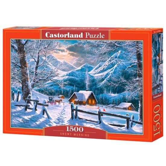 Castorland Snowy Morning Puzzle 1500 Teile