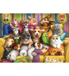 Castorland Playful Pets 60-teiliges Puzzle