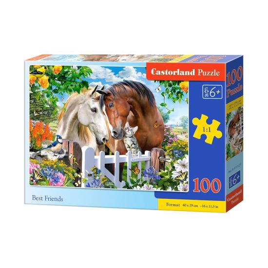 Castorland Puzzle Meine besten Freunde 100 Teile