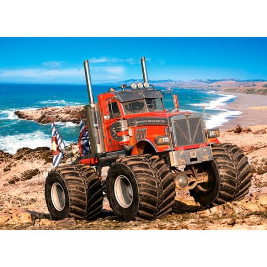 Castorland Monster Truck on Rocky Coast Puzzle mit 200 Teilen