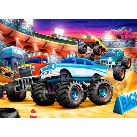 Castorland Monster Truck Show 70-teiliges Puzzle
