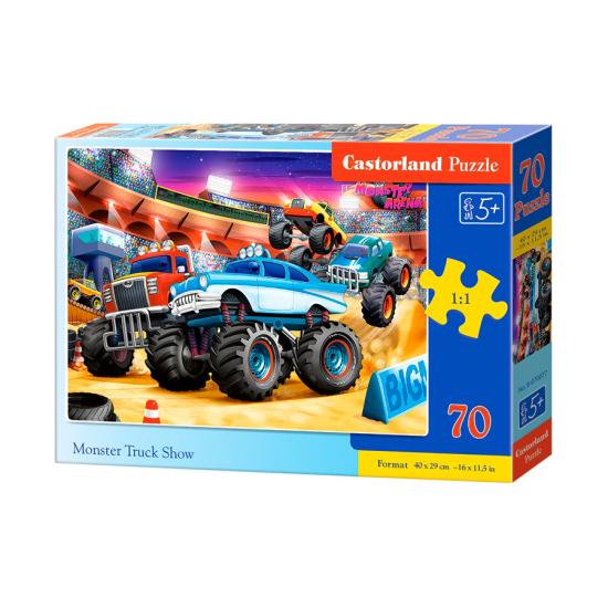 Castorland Monster Truck Show 70-teiliges Puzzle